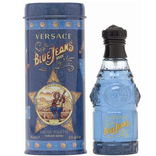 GIANNI VERSACE 香水 ヴェルサーチ ブルージーンズ EDT SP 75ml 【新品