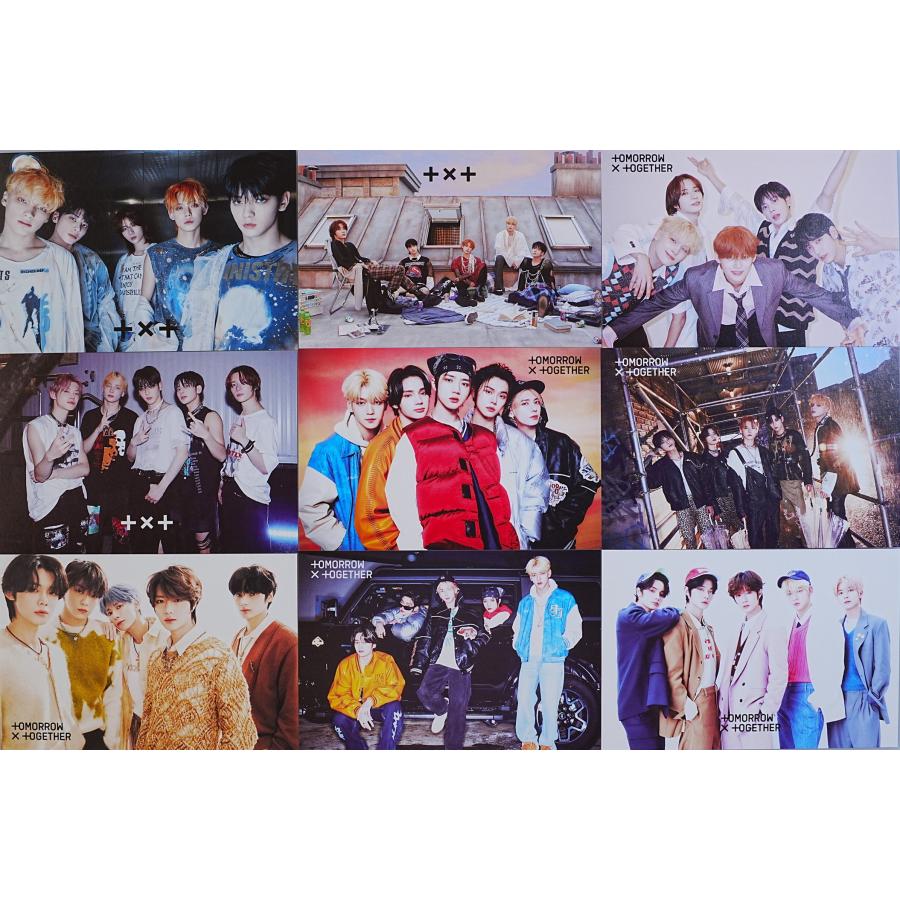 TXT グッズ ポストカード セット ( 12枚 + ステッカー 3枚 ) 15点