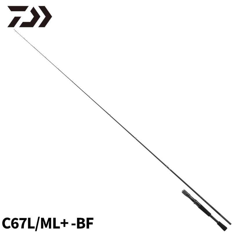 ダイワ バスロッド 25 ブラックレーベル C67L/ML+ -BF【大型商品】【同