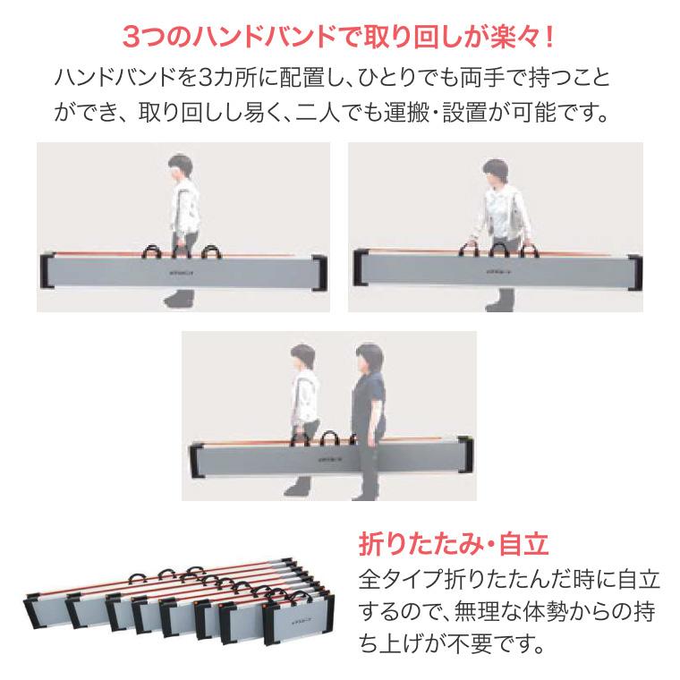スロープ 車椅子用 ケアスロープ 幅70cm×長さ150cm CS150 ケア