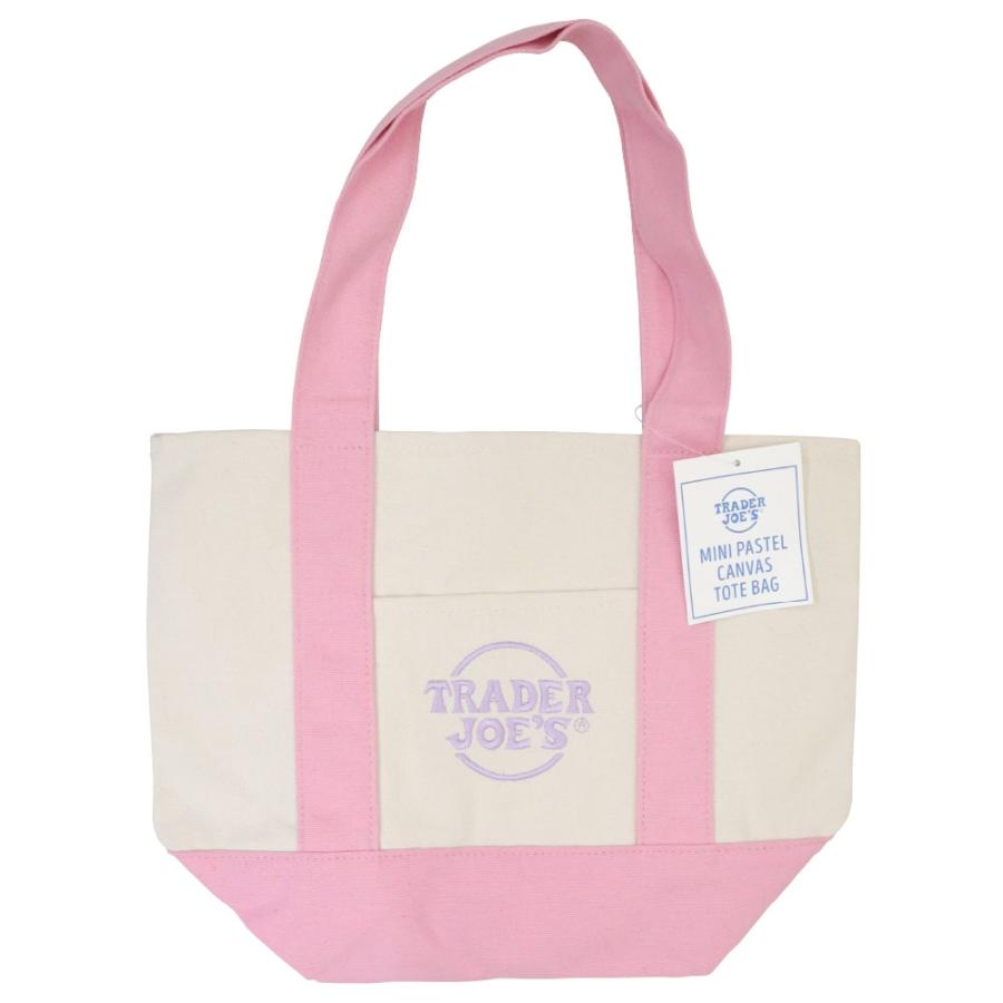 TRADER JOE'S（トレーダージョーズ） ミニ パステル キャンバストート