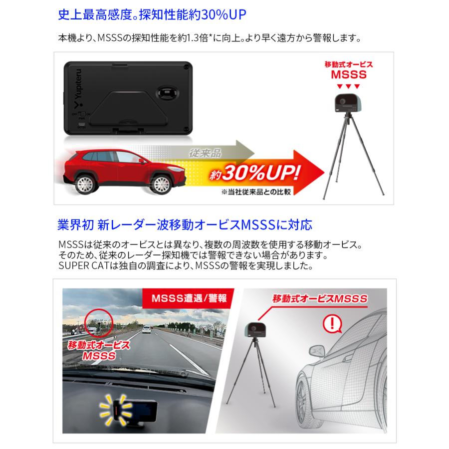 ユピテル（yupiteru） レーザー＆レーダー探知機 GS1200 レーザー探知