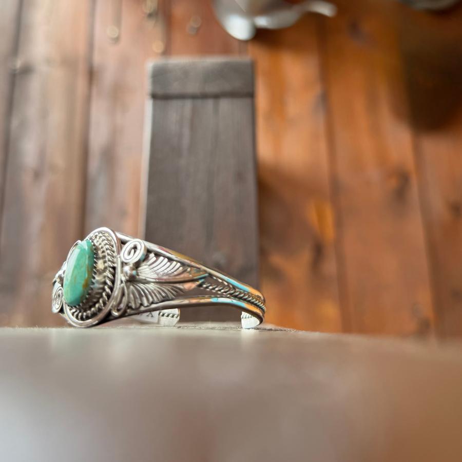 ターコイズバングル ナバホ インディアンジュエリー/ネイティブ