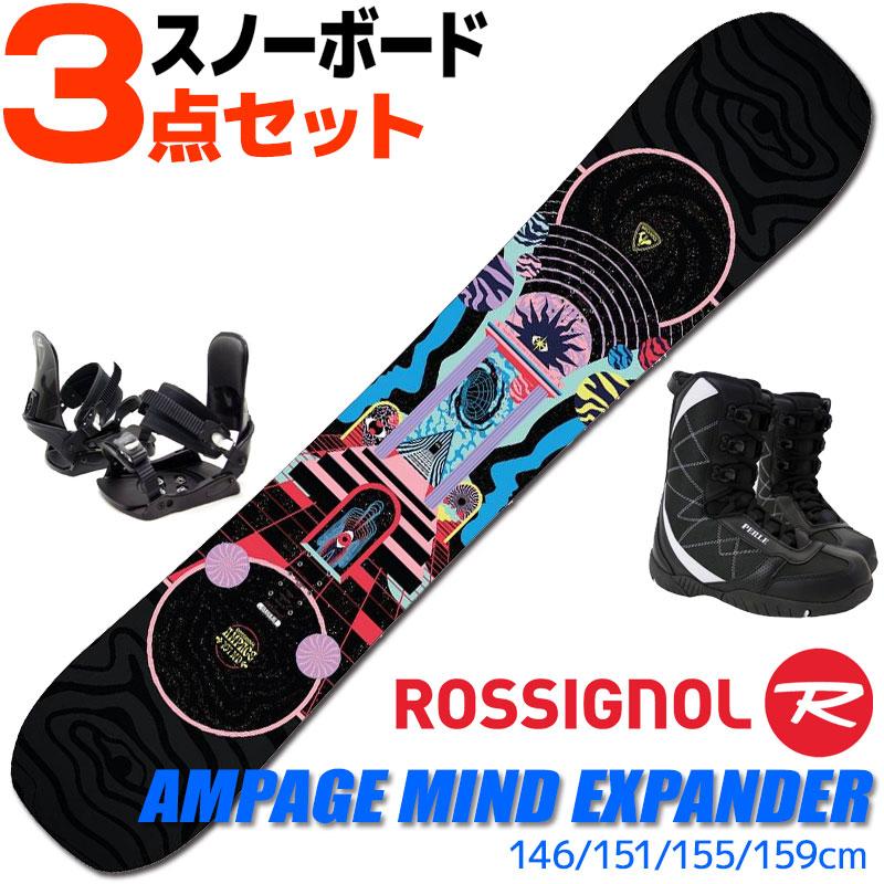 ROSSIGNOL（ロシニョール） スノーボード 3点セット メンズ 24-25