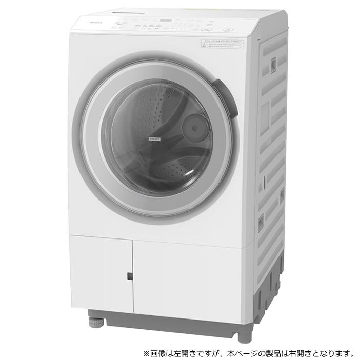 ビッグドラム 【配送＆設置無料】日立 ドラム式洗濯乾燥機 右開き BD