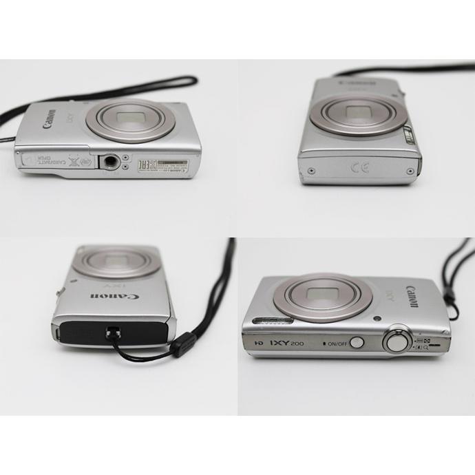 IXY コンパクト デジタルカメラ Canon キヤノン 200 シルバー PC2333