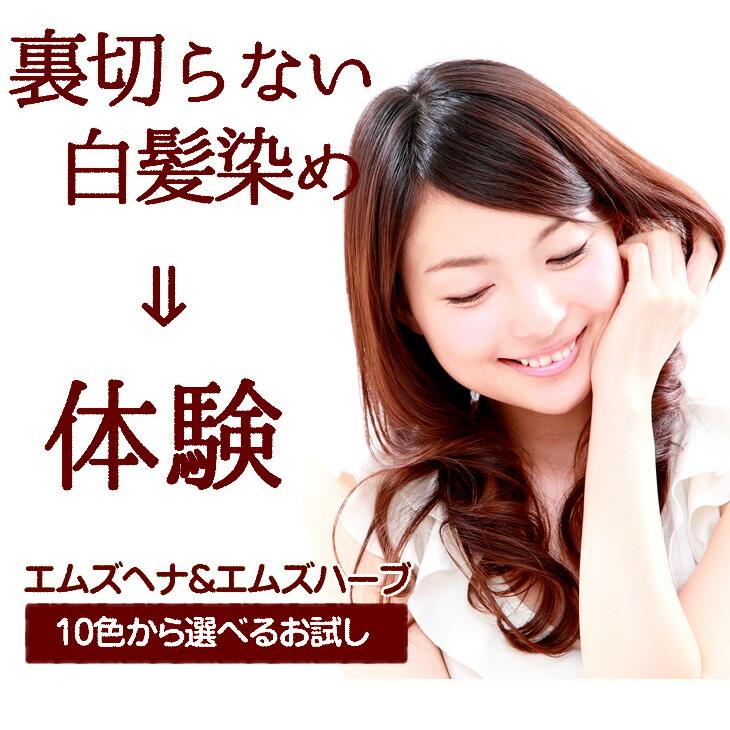 10種類から選べるエムズヘナ＆ハーブ100g×2個セット 白髪染め 男性用