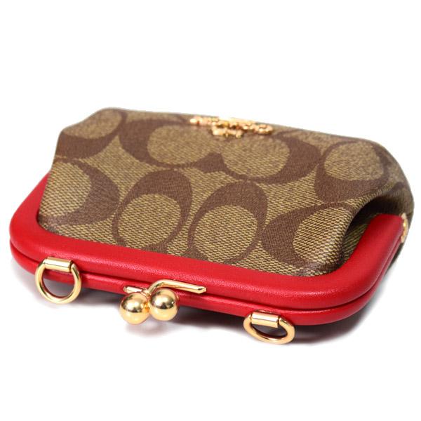 COACH（コーチ） カードケース コーティングキャンバス レザー