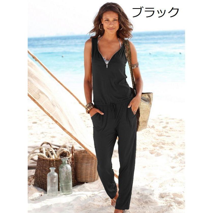 plusnao（プラスナオ） サロペットパンツ ノースリーブ 長ズボン