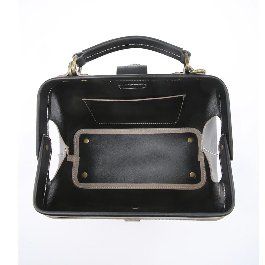 ドクターズバッグ ダレスバッグ ブラック 黒 ショルダーバッグ 本革