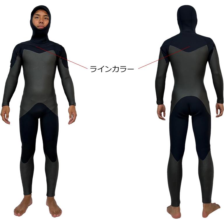 最新モデル フード付きセミドライ 極暖 最強 日本製 ロングチェストZIP