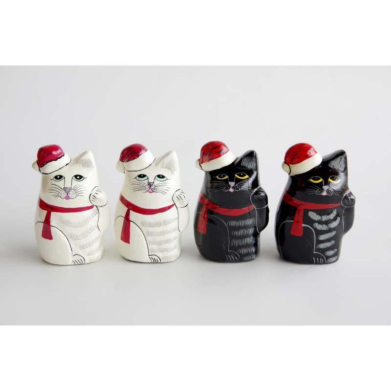 amabro（アマブロ） インドの招き猫 クリスマス バージョン PAPER