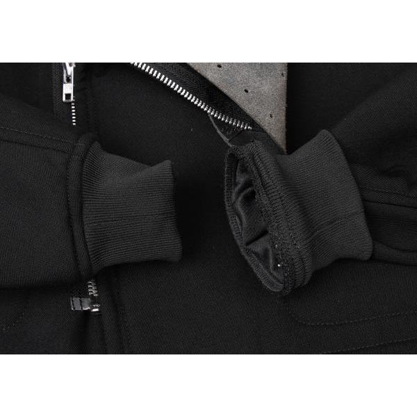 COMME des GARCONS（コムデギャルソン） ウールレザーグローブジップ