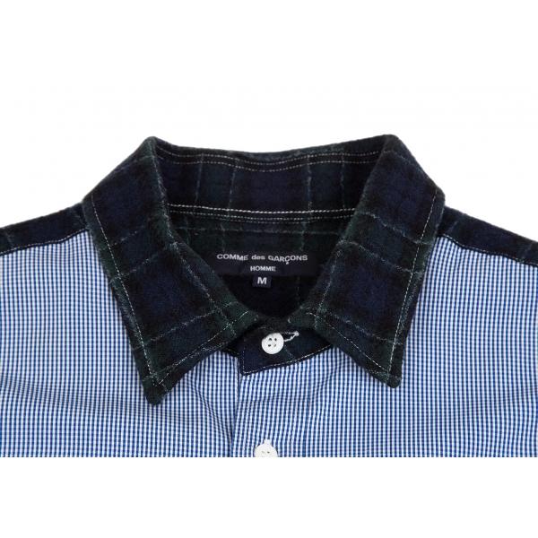 COMME des GARCONS HOMME コムデギャルソンオムCOMME 縮絨ネル切替