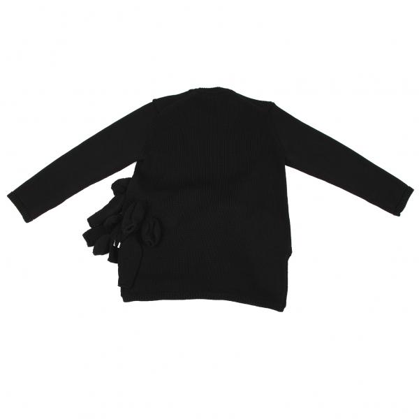COMME des GARCONS（コムデギャルソン） アップリケデザイン変形ニット