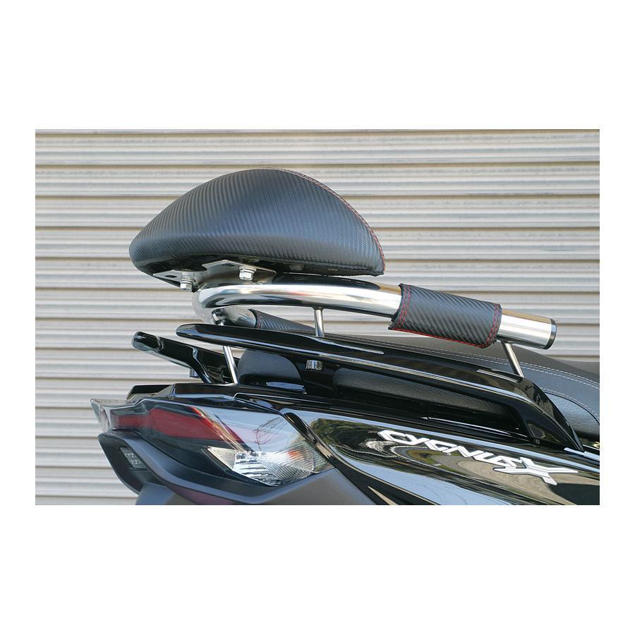 アディオ（ADIO） バックレスト＆タンデムバー シグナスX : バイク&車