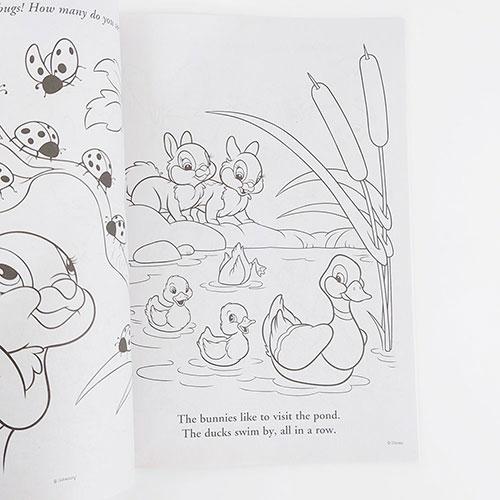 ディズニー バニーズ Bunnie ぬりえ A Great Day to Play (水遊び