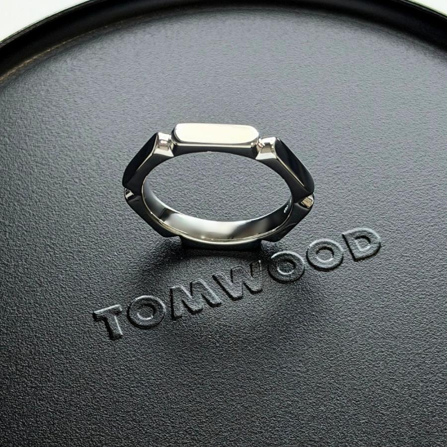 TOM WOOD（トムウッド） シルバーリング 指輪 メンズ 19号 シンプル