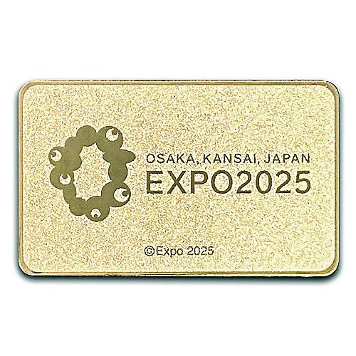 EXPO2025 黄金カード ミャクミャク 公式ロゴ [金色/ゴールド/GOLD