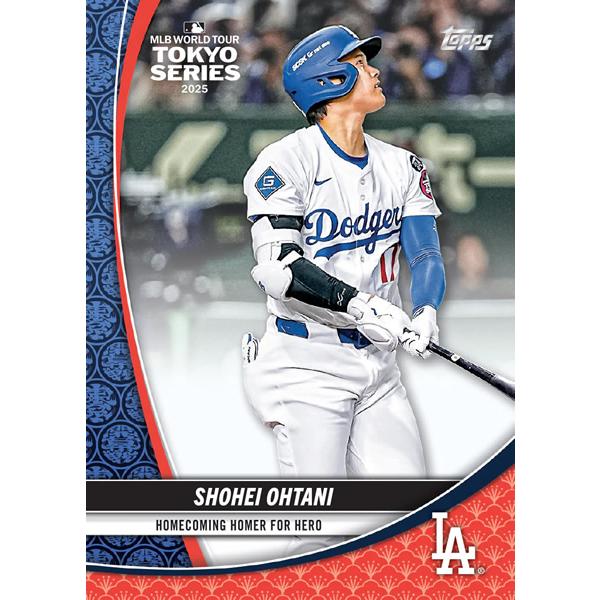 Topps 【1BOX】2025 Topps Update Baseball - Japan Edition 20パック