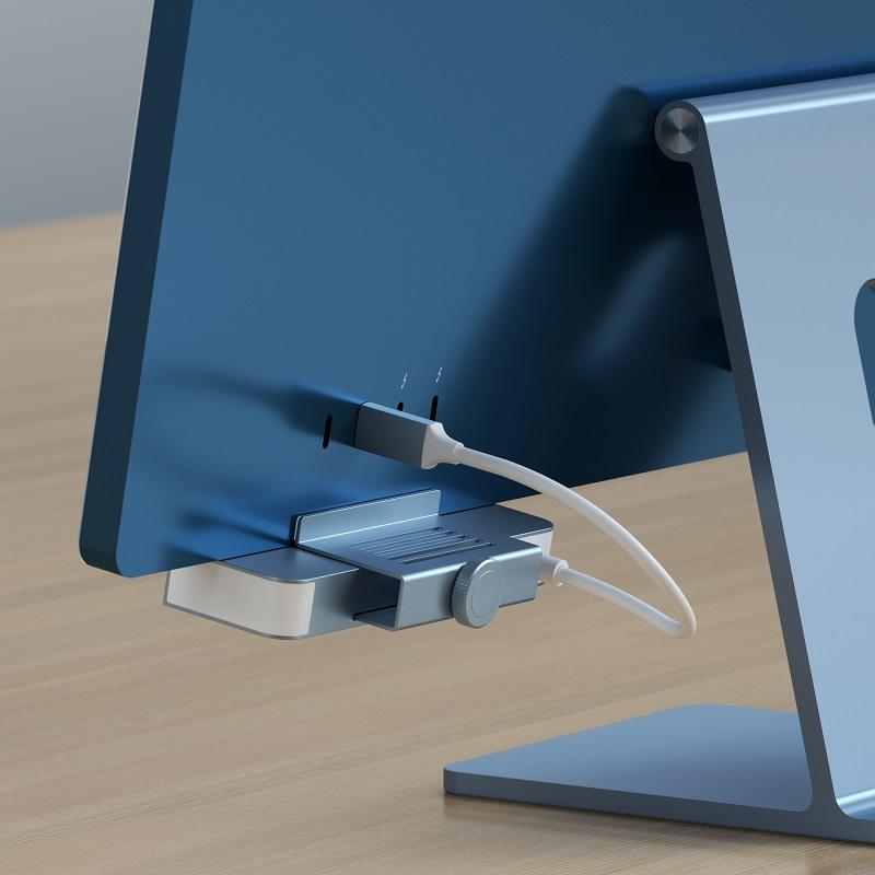 SATECHI （在庫限り）Satechi USB-C Clamp Hub for 24