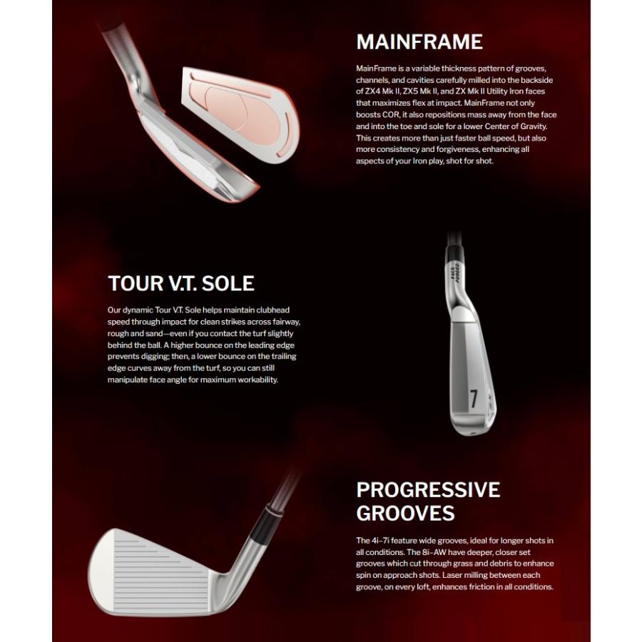 SRIXON 即納可！(レフティモデル)(単品アイアン)Srixon ZX4 MK II Iron