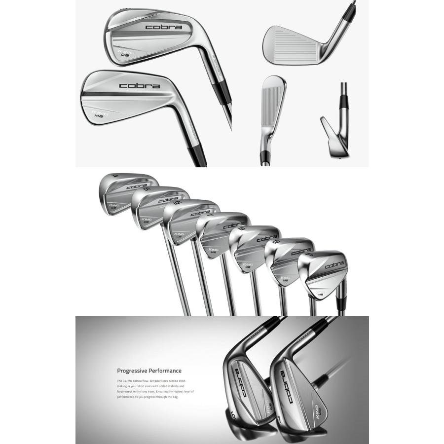 COBRA（コブラ） Cobra Golf KING Forged CB/MB Flow Set Iron キング