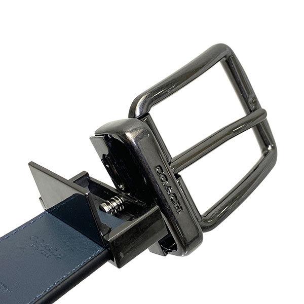 COACH（コーチ） 国内発送 ベルト メンズ シグネチャー リバーシブル