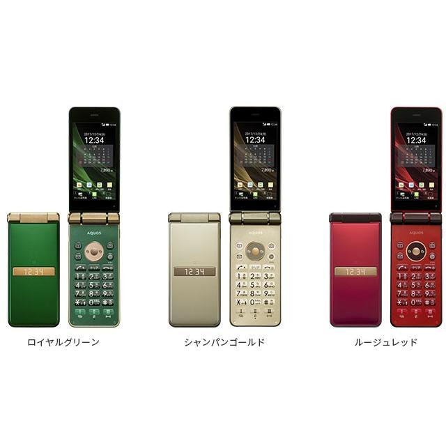 新品 未使用品 白ロム」利用制限〇 au SHF34 AQUOS K レッド [白ロム