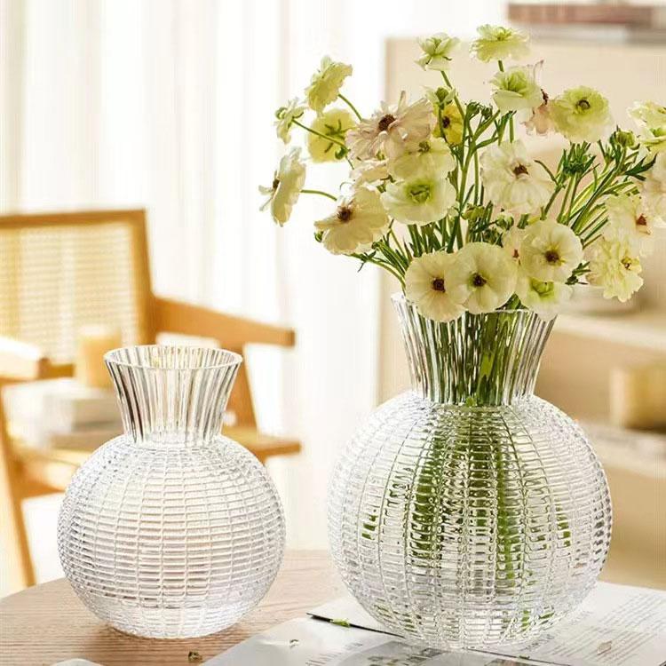 クリアガラス フラワーベース No.63【雑貨 インテリア 花瓶 ガラス