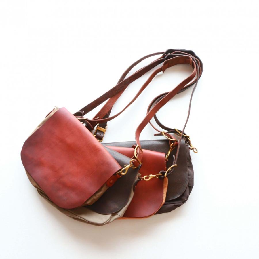 vasco（ヴァスコ） キャンバス×レザー メールバッグ スモール 刻印ナシ