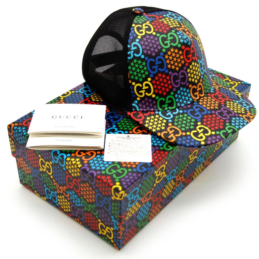 GUCCI（グッチ） キャップ GGサイケデリック ベースボール メッシュ