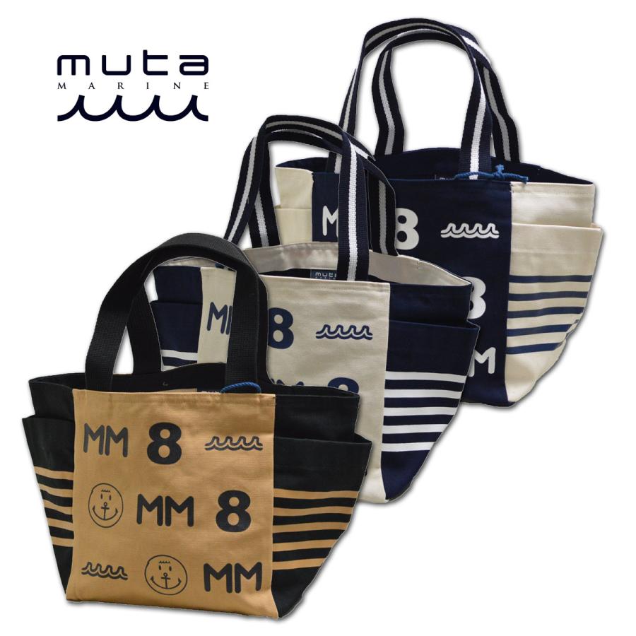 muta（ムータ） メンズ カートバッグ ミニトート エコバッグ マリン