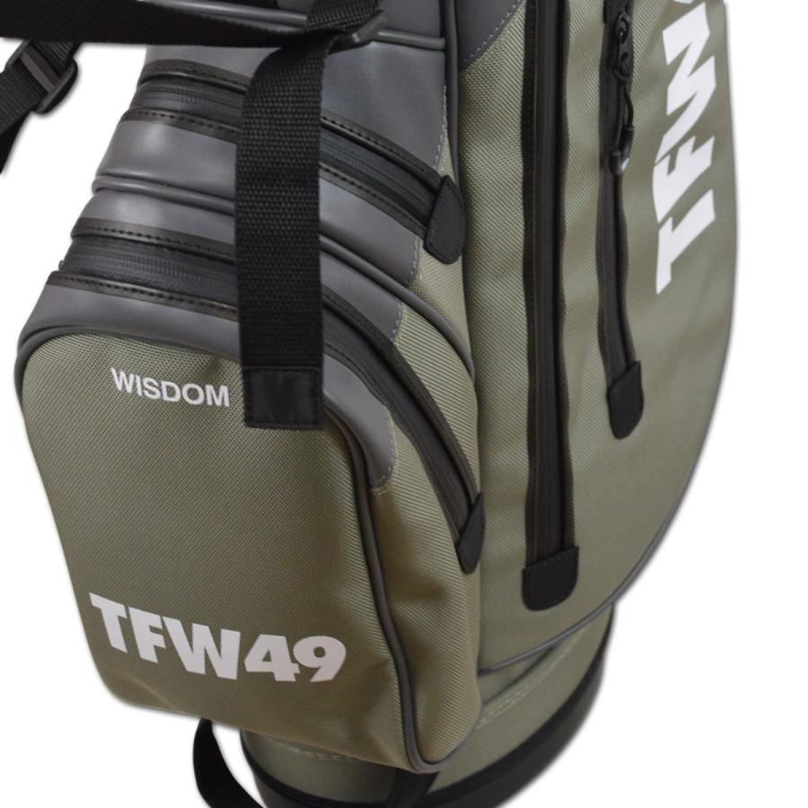 TFW49 キャディバッグ ゴルフバッグ 9インチ スタンド ゴルフ メンズ