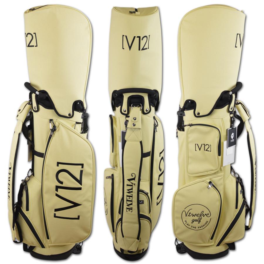 V12（ヴィ・トゥエルヴ） キャディバッグ PUNCHING CB 9インチ