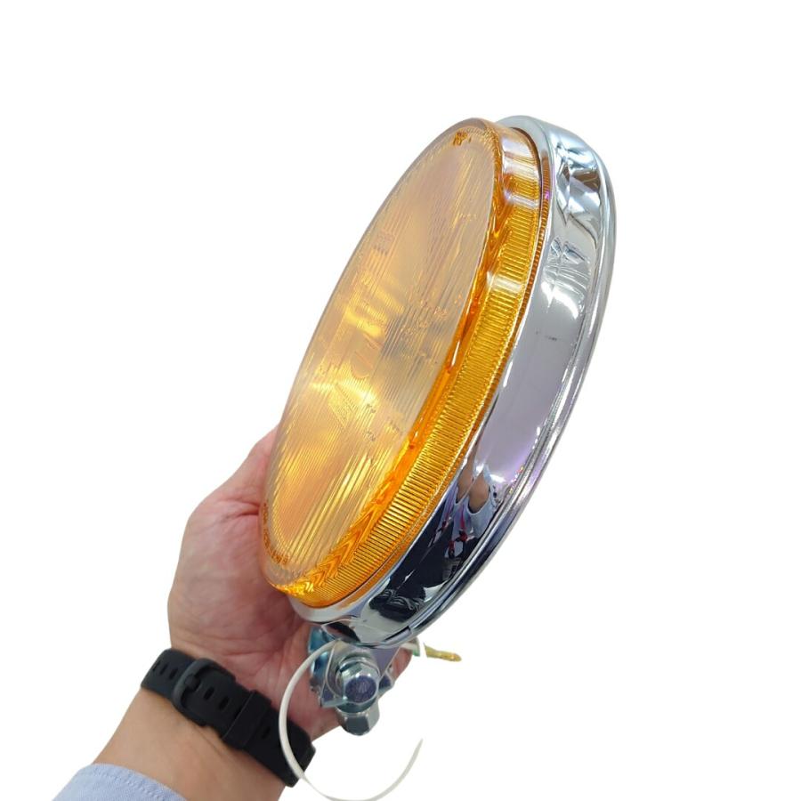小糸製作所 丸型ハロゲンフォグランプ 黄 12V55W 白カバー付 トラック