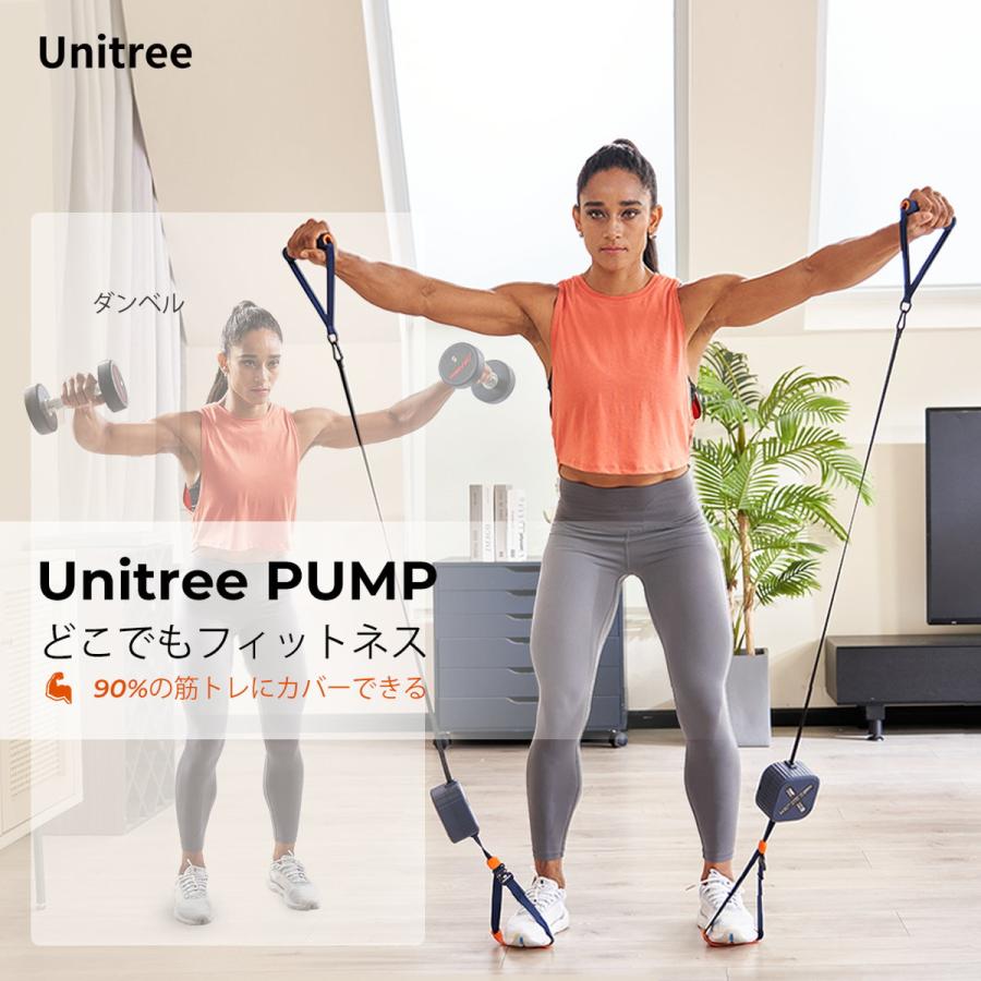 Unitree PUMP Pro ユニツリー パンプ プロ 20kgまで ネイビー 筋トレ
