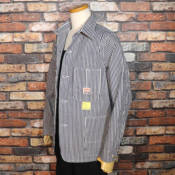 SUGAR CANE シュガーケーン 11oz. HICKORY STRIPE WORK COAT