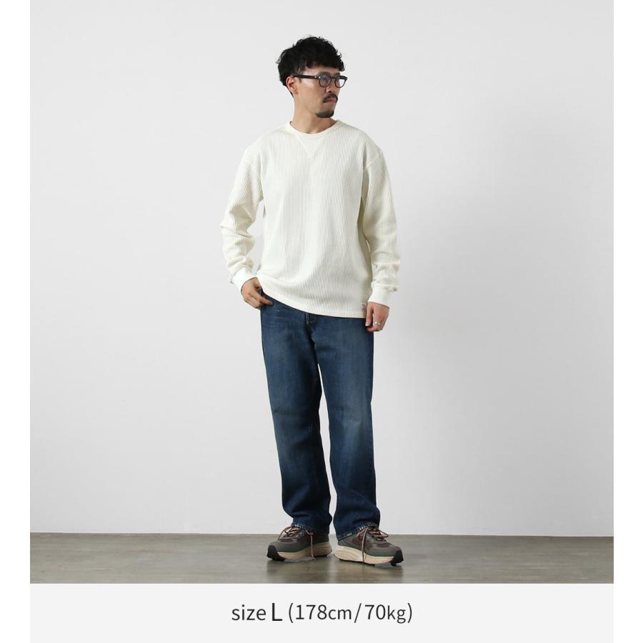 NANGA（ナンガ） エコハイブリッド ワッフル ロングスリーブTシャツ