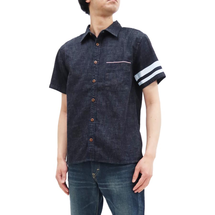 桃太郎ジーンズ（MOMOTARO JEANS） セルヴィッチデニムシャツ 出陣