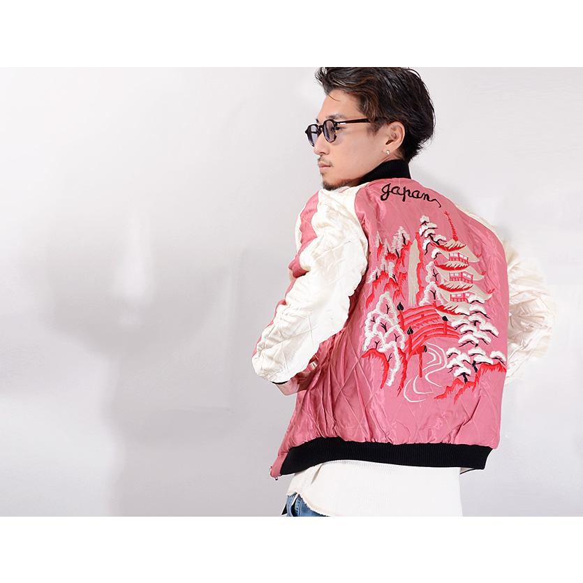 TAILOR TOYO テーラー東洋 スカジャン 別珍 メンズ 黒 龍 DUELLING