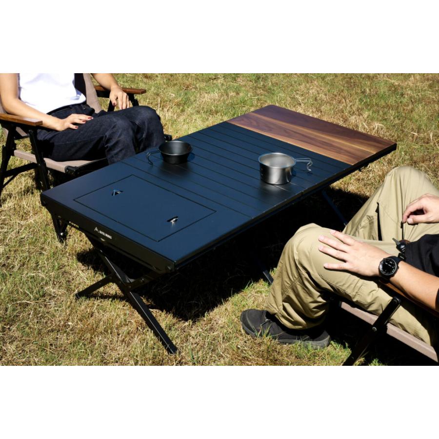 RATEL WORKS（ラーテルワークス） ウッドパネルテーブル120 WOOD PANEL