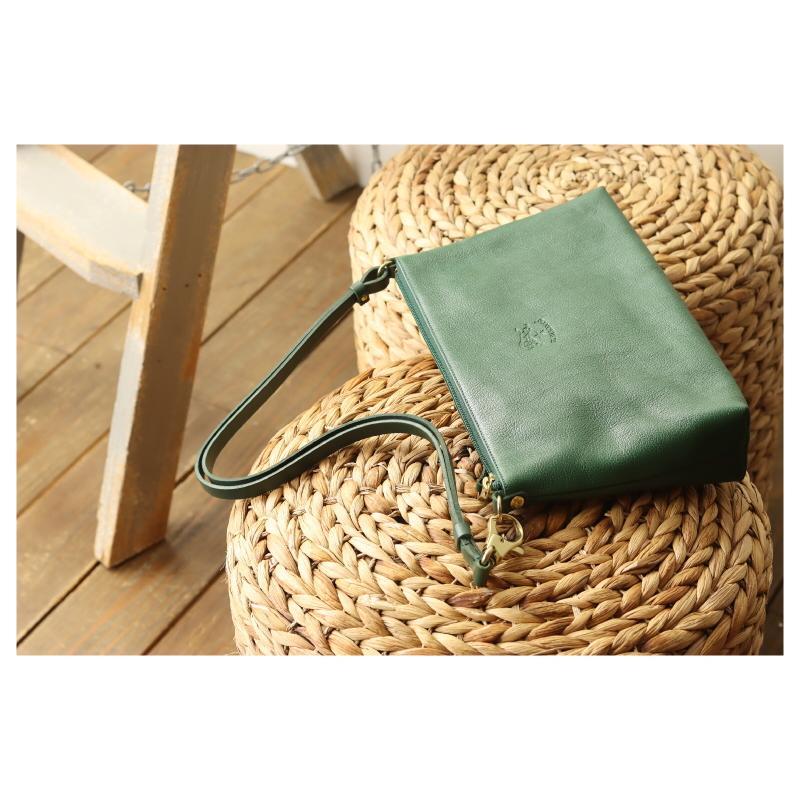 IL BISONTE（イルビゾンテ） バッグ スクエア 2wayレザーショルダー