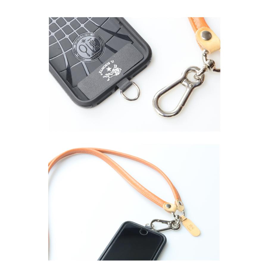IL BISONTE（イルビゾンテ） スマホショルダー レザーストラップ