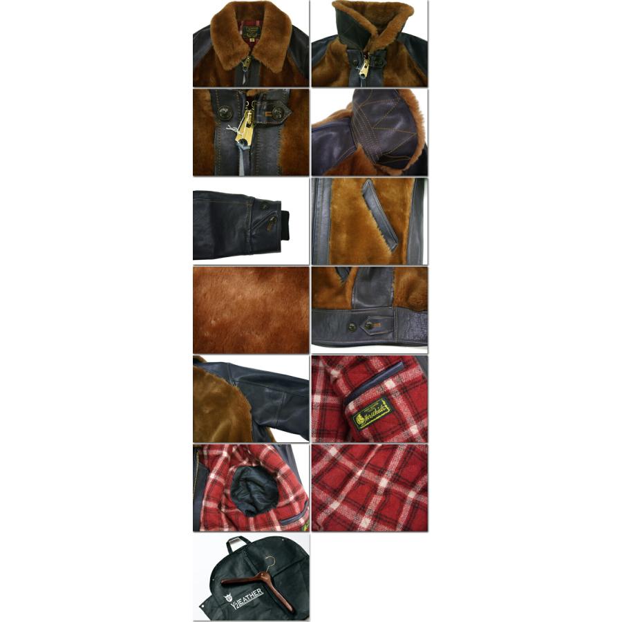 Y'2 LEATHER ワイツーレザー 熊ジャン Y2-10-25SP グリズリー