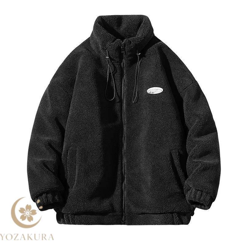 ボアジャケット フリースジャケット メンズ あったか ボアブルゾン