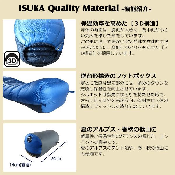 ISUKA AIR ISUKA(イスカ) Air Dryght 290 (エアドライト 290) : 楽山荘