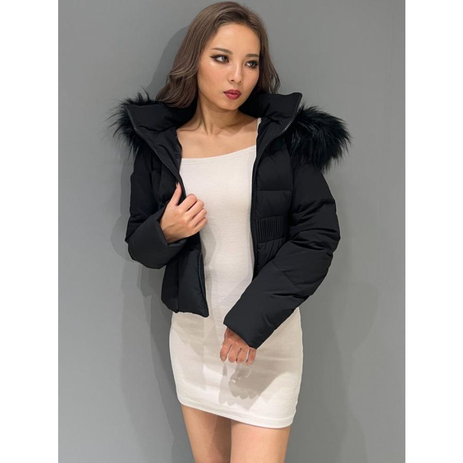 GYDA（ジェイダ） 期間限定SALE GYDA GYGYベルト付きショートダウン