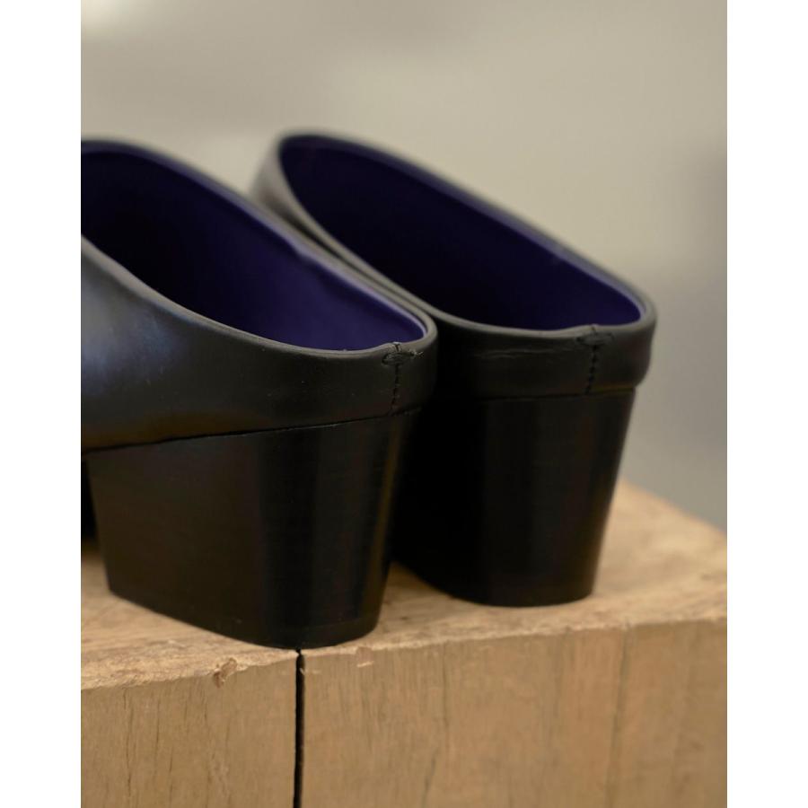 TODAYFUL トゥデイフル Squaretoe Leather Sabot 即納 : RAPTURE