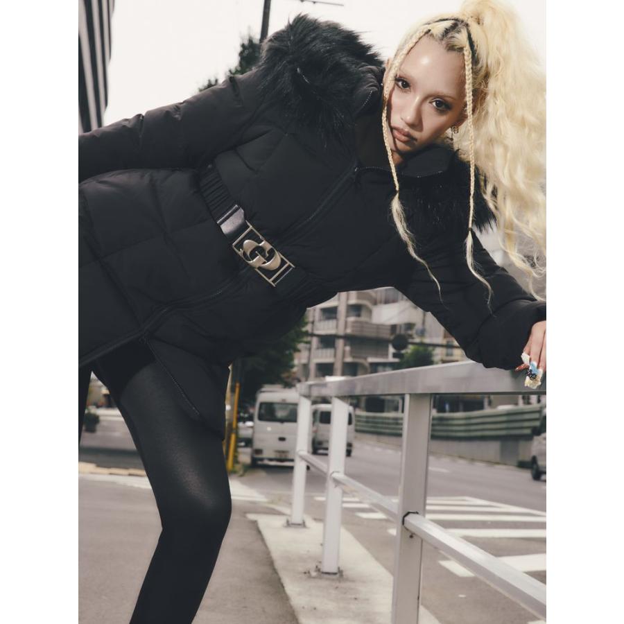 GYDA（ジェイダ） GDベルト付きロングダウンコート 即納 : RAPTURE